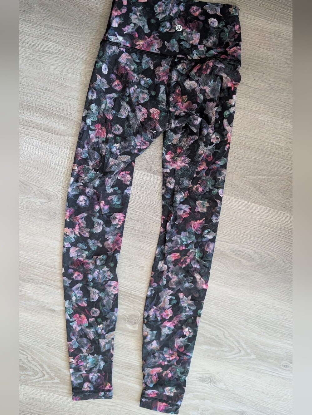 Floral Lululemon Leggings - Align Maybe